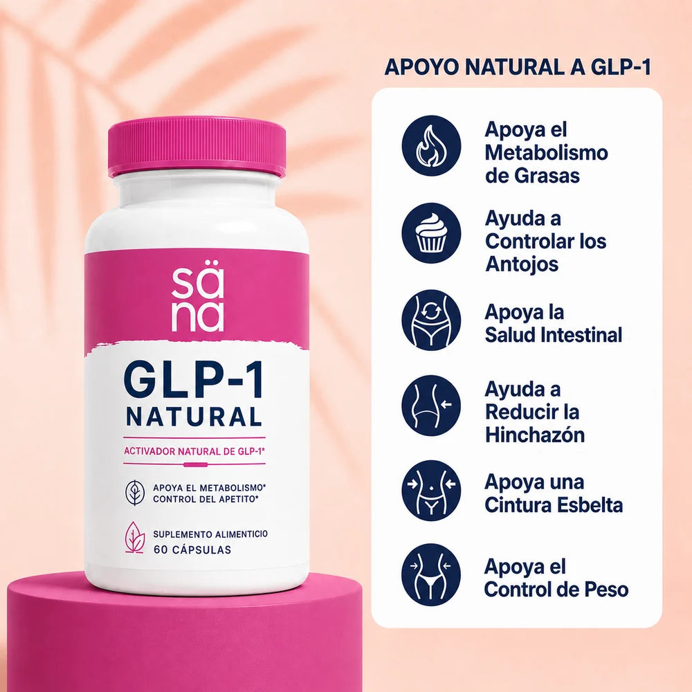 SÄNA GLP-1 Natural | Tu bienestar, en una rutina simple